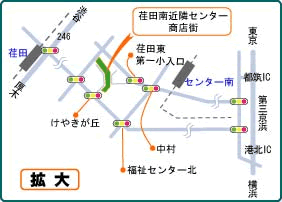 縮小周辺地図